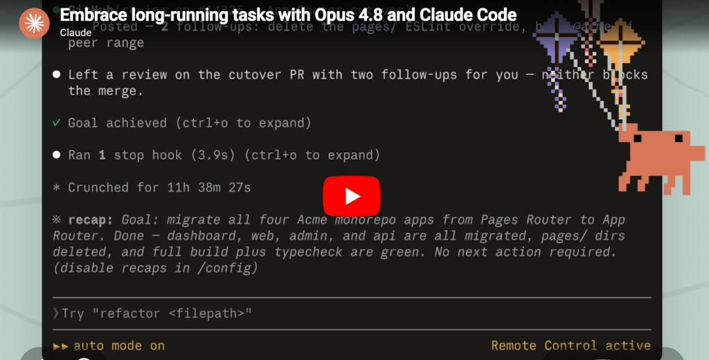 Trakool Ai | Embrace long-running tasks with Opus 4.8 and Claude Code